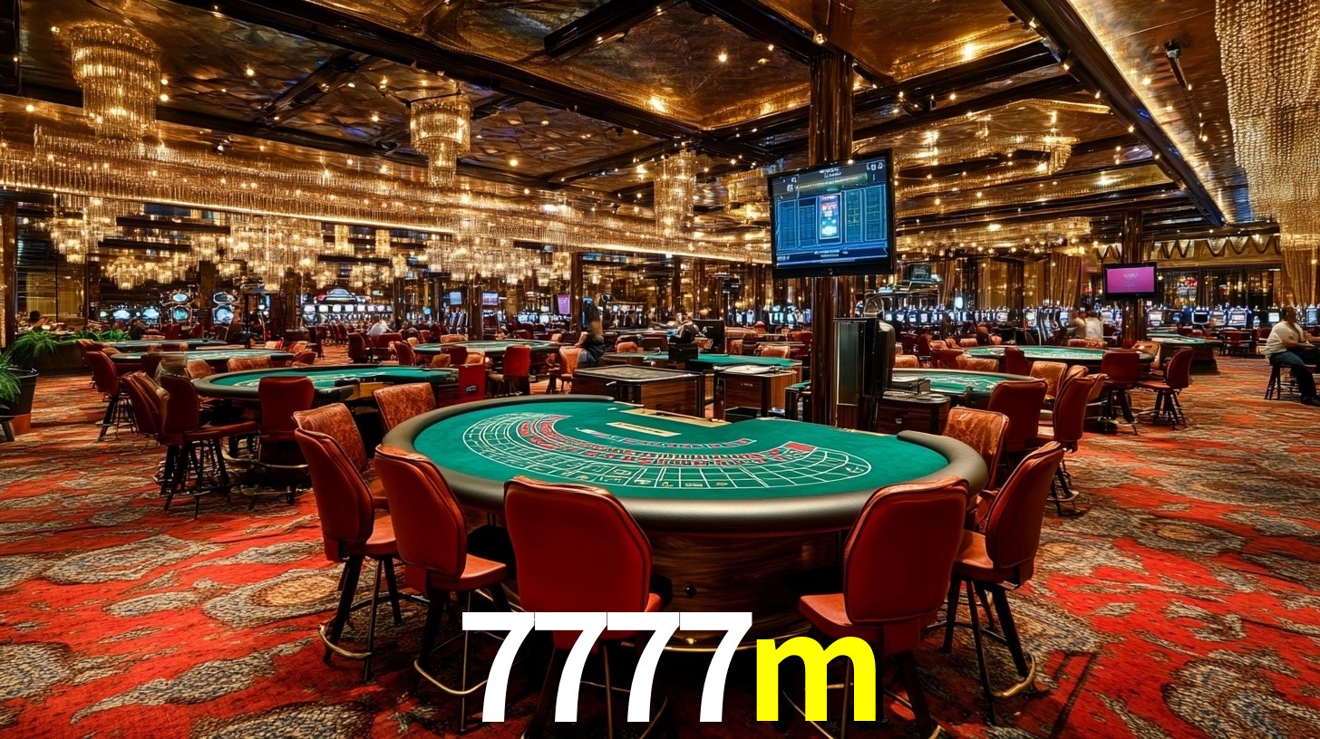 Sinta a adrenalina dos jogos de cassino com 7777m